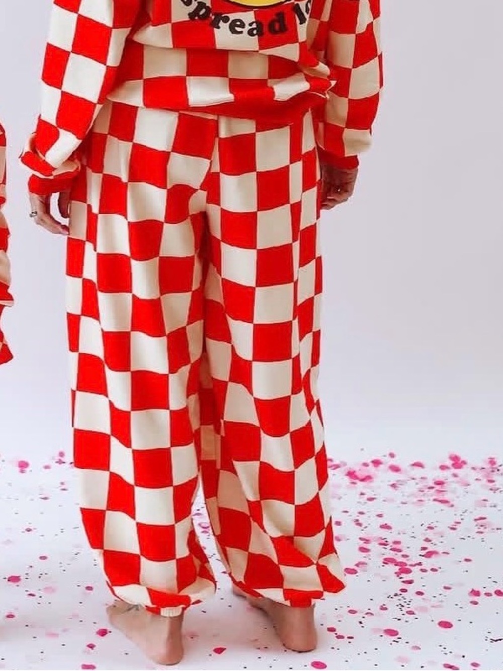 Checkered Joggers